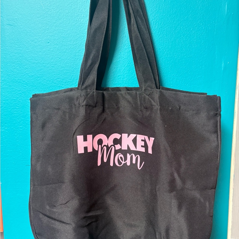 4 Hockey Mom Reusable Tote Bags